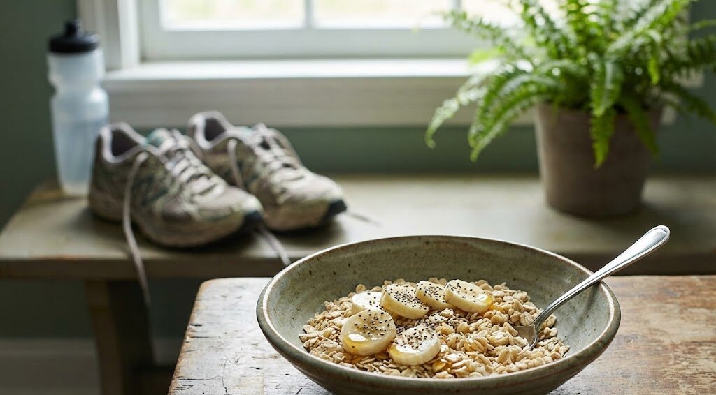 Pre-run nutrition and meal preparation